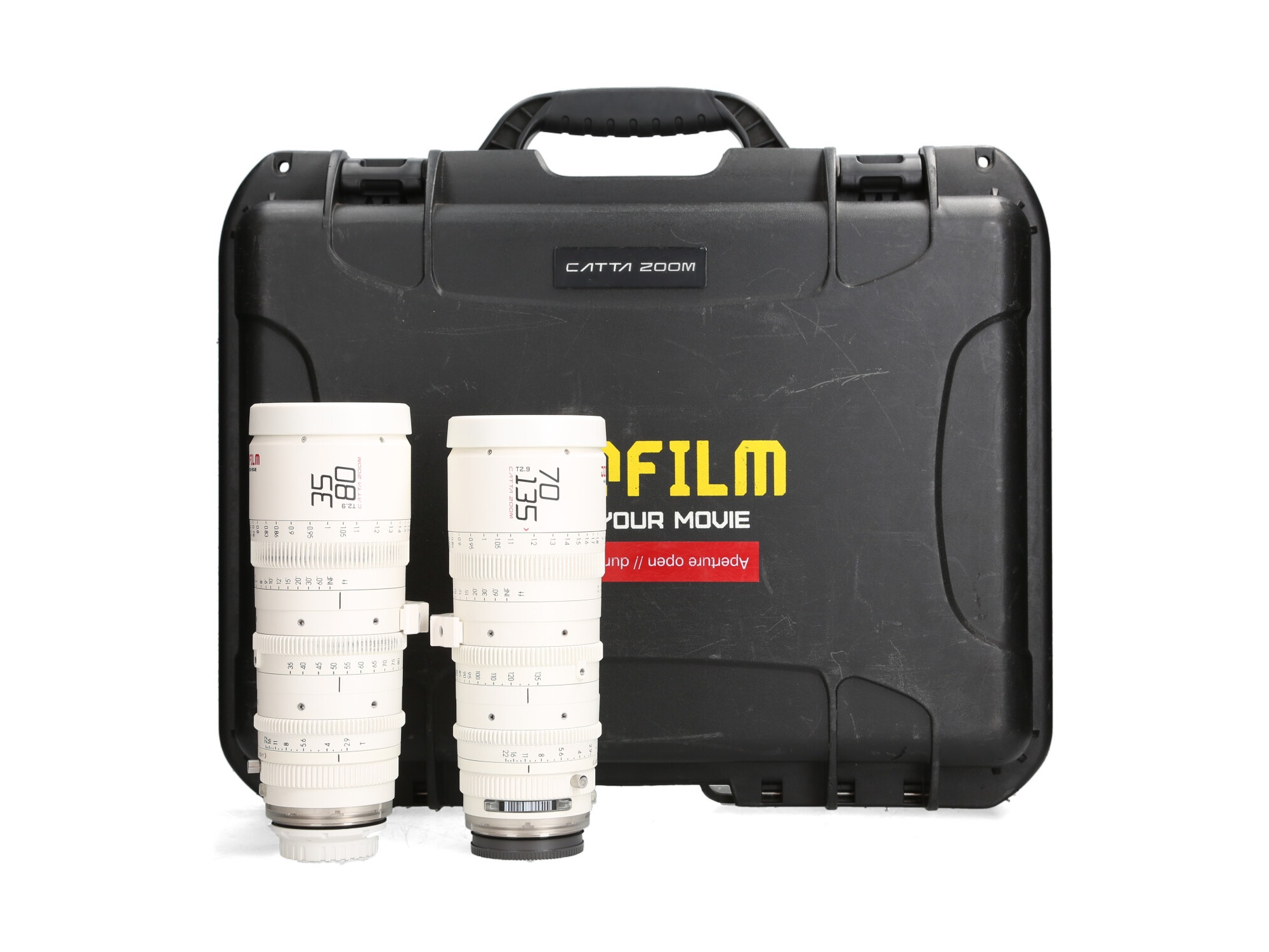 DZOFilm Catta 35-80 + 70-135 Wit E-mount - Zo goed als nieuw afbeelding