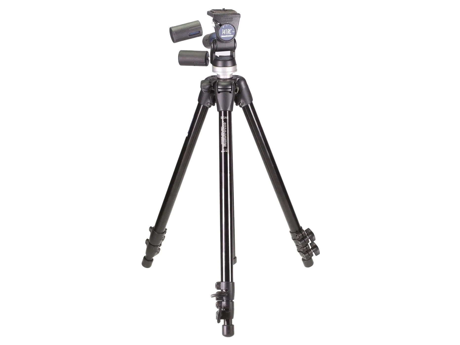 Manfrotto statief 055B met 141 RC kop - Zo goed als nieuw afbeelding