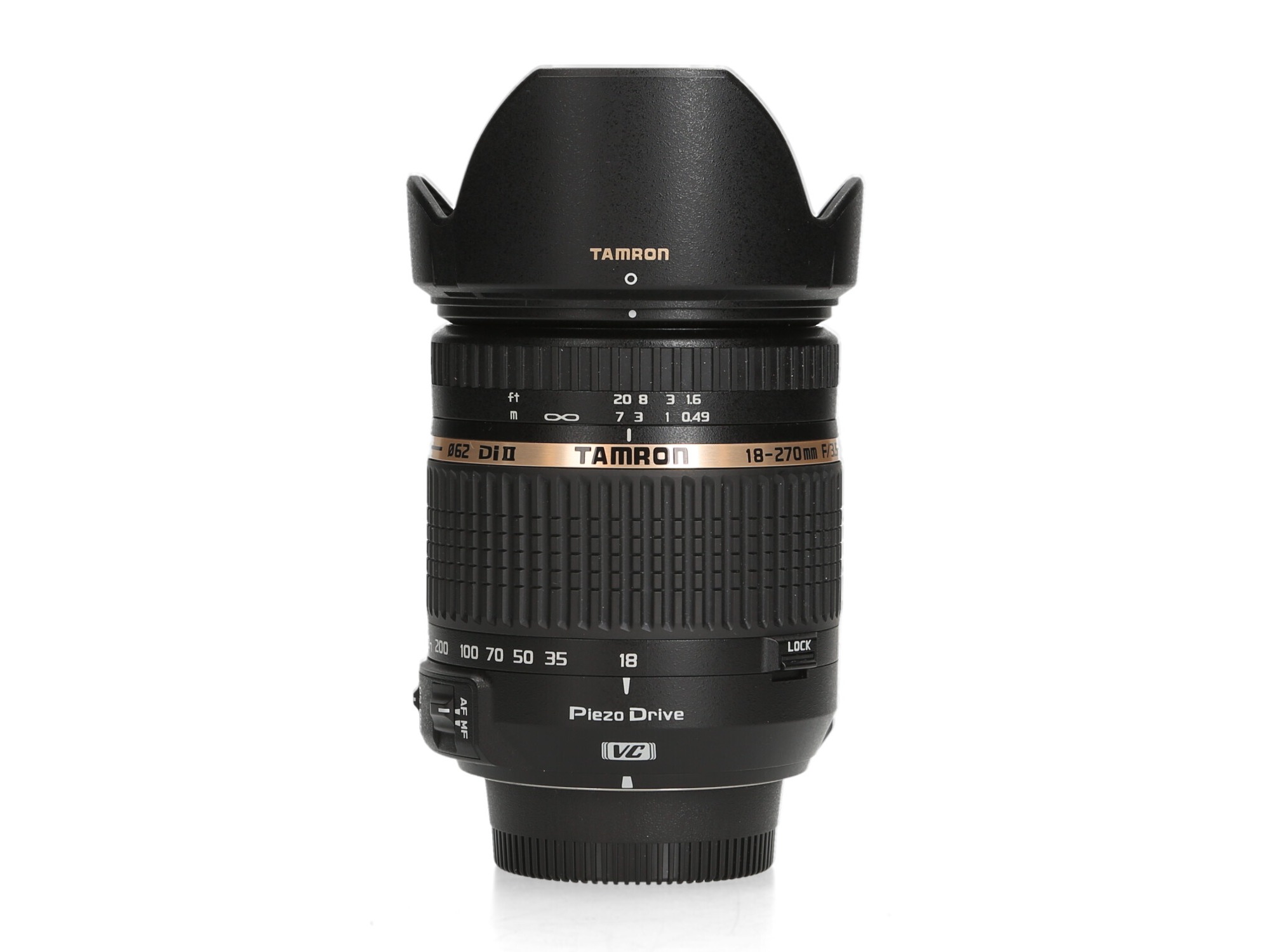 Tamron 18-270mm f/3.5-6.3 Di II VC PZD - Nikon F - Zo goed als nieuw afbeelding