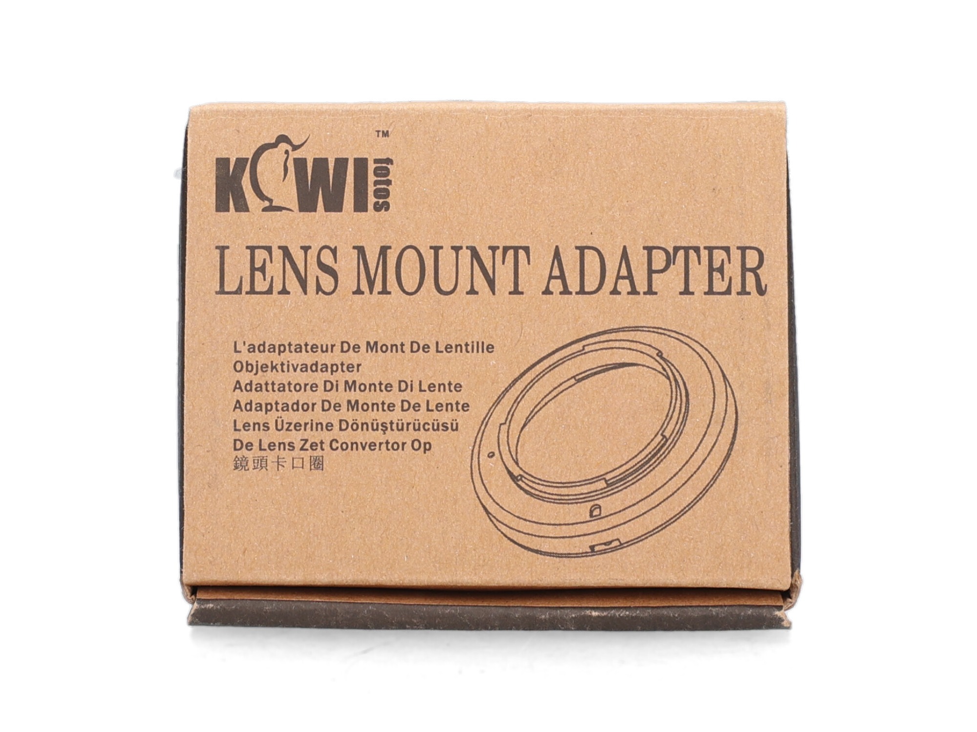 Kiwi Lens Mount Adapter Contax G - Canon EOS M - Zeer goed afbeelding