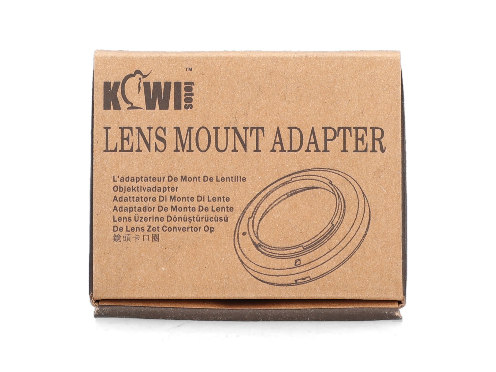 Kiwi Lens Mount Adapter Leica M - Canon EOS M - Zeer goed afbeelding