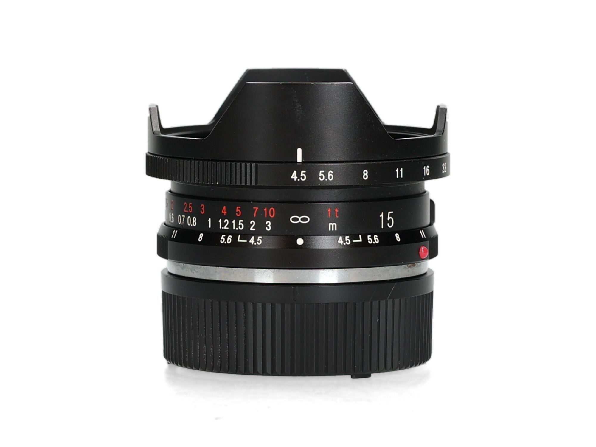 Voigtlander 15mm f/4.5 VM Super Wide Heliar - Leica M - Zeer goed afbeelding