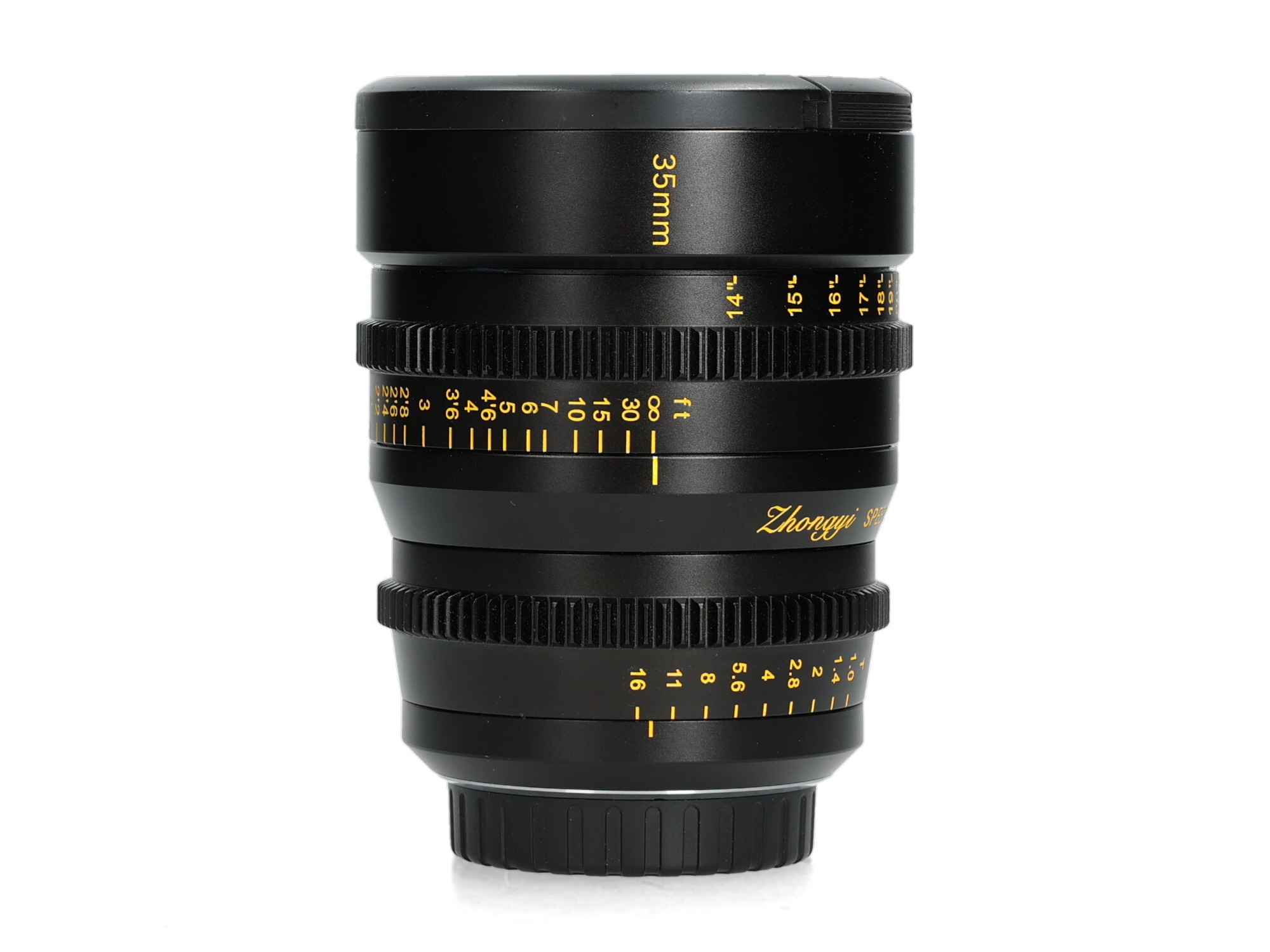 Zhongyi Mitakon 35mm T1 Cine - MFT - Zo goed als nieuw afbeelding