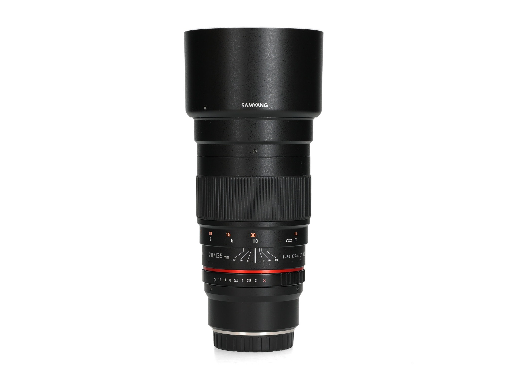 Samyang 135mm f/2 ED UMC - Fujifilm X - Zo goed als nieuw afbeelding
