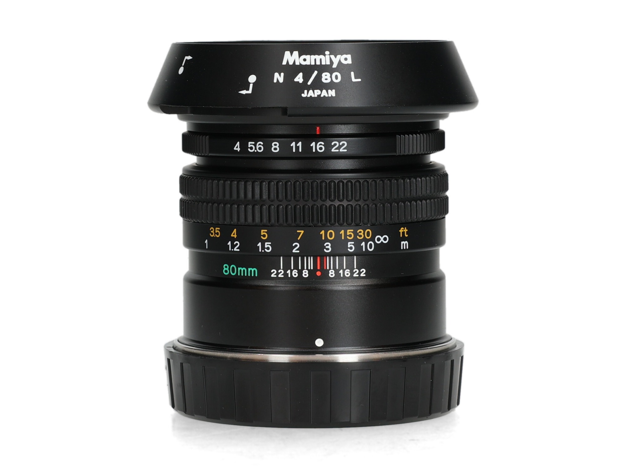 Mamiya N 80mm f/4 L - Zo goed als nieuw