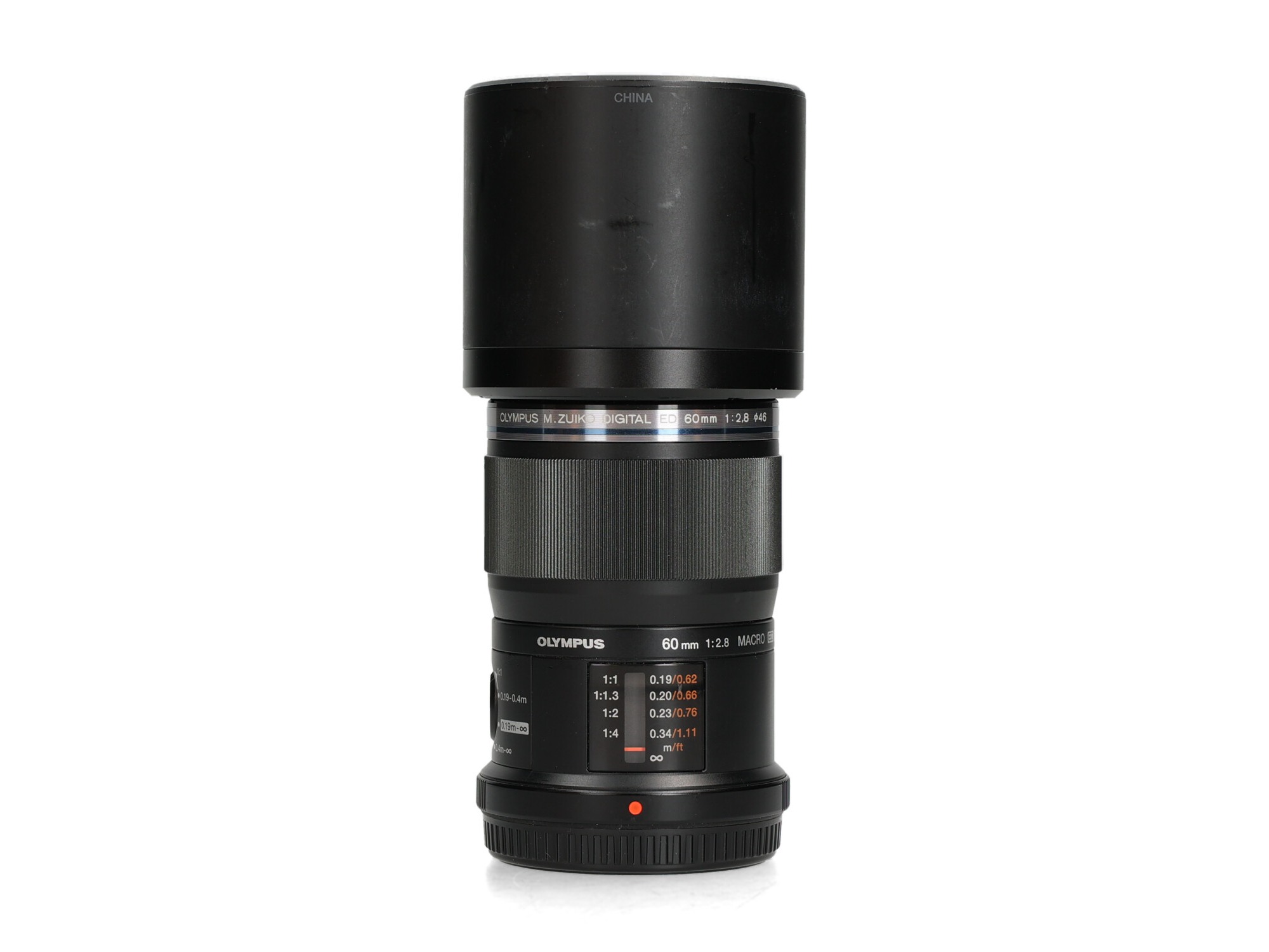 Olympus 60mm f/2.8 Macro M.Zuiko Digital ED - Zeer goed