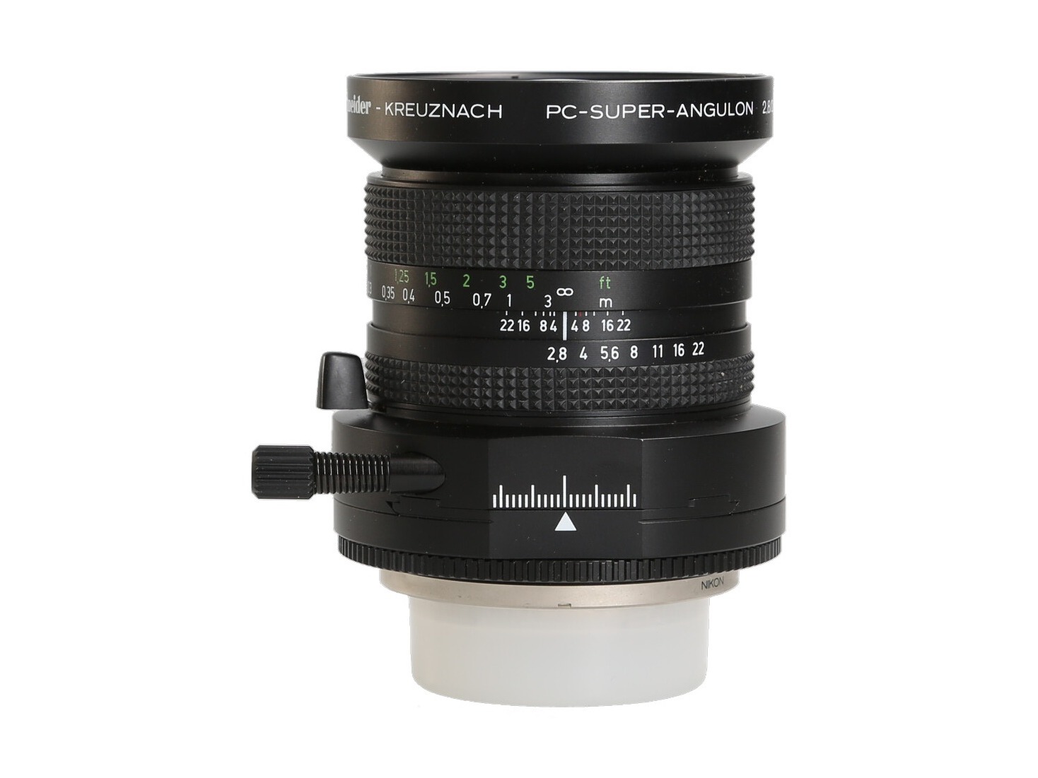 Schneider PC Super Angulon 28mm f/2.8 - Nikon F - Zo goed als nieuw afbeelding